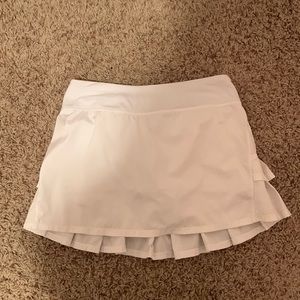 Ivivva size 14 skirt, white